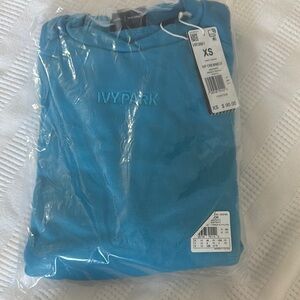 Ivy Park Blue Crewneck Sweatshirt